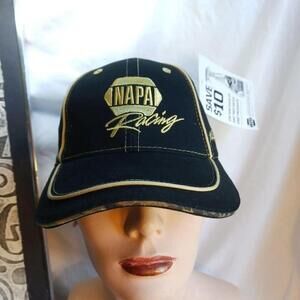 NAPA Black Camo Cap Number 56 Martin Truex Sr Racing Hat